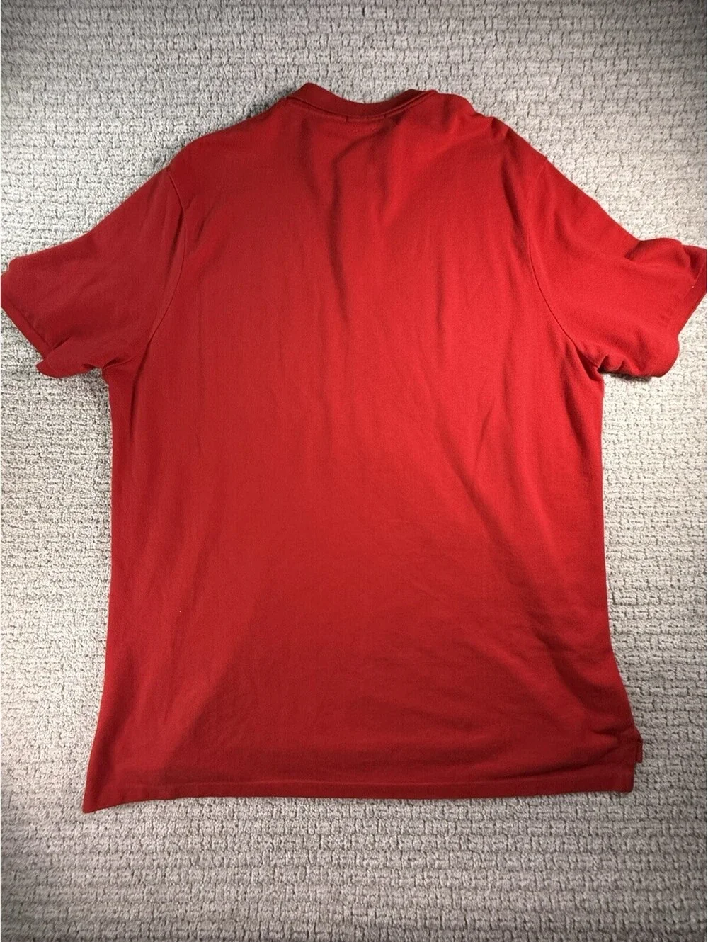 Polo Ralph Lauren Shirt Mens XL Red Pony Classic Fit Preppy Tall Cotton Office